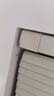 美尔耐L型百叶窗帘免打孔定制铝合金卫生间浴室厨房卧室隐私Z帘透气防窥 6025免打孔【亮光】米白 1平方米 实拍图