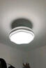 新飞风扇灯led隐形扇叶厨房卧室餐厅吊扇灯静音变频照明灯具 云朵白-42寸无极变频-96w-遥控 实拍图