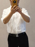 雅戈尔（YOUNGOR）长袖衬衫男DP免烫衬衫纯棉面料抗皱易打理新品 YLDP10171BJA白色 39 实拍图