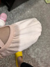 驰动儿童舞蹈鞋软底练功鞋女男童猫爪鞋跳舞芭蕾舞鞋免系带肤色34码 实拍图