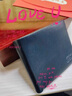 七匹狼（SEPTWOLVES）钱包男士短款钱夹头层牛皮皮夹高档木礼盒实用生日礼物送男友老公 【雅黑色】实木礼盒+手提袋 实拍图