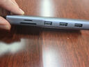 绿联 Type-C扩展坞USB-C转HDMI/DP网口接头雷电4拓展坞分线器适用车载Macbook IPad Phone16笔记本电脑 10合1【4K60Hz+耳机孔】多功能 实拍图