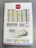 得力（deli）6色方杆荧光笔彩色记号笔 学生考试复习办公标记 手账笔记手抄报涂鸦绘画 附贴纸 轻胭色系S743 实拍图