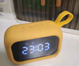 波比熊（Boby）AI闹钟智能2025新款学生专用起床神器会说话语音计时器时间管理强力叫醒男女孩儿童生日开学季礼物 黄色T6【语音+AI对话】长方形 实拍图