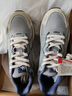 KAPPA复古潮流跑鞋厚底显高缓震老爹鞋男女同款情侣运动鞋子 鲨鱼灰/驼丝绵棕/莫兰迪蓝 40 (250mm) 实拍图