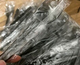 登比 一次性叉子独立包装一次性水果叉蛋糕果盘叉长柄叉外卖打包餐具 实拍图