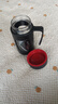 新款2025泡茶杯加厚带把防烫玻璃杯带盖商务水杯 不含茶隔 黑色 500ml 1只 实拍图