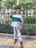 G.duck童装男童套装夏装新款儿童夏季套装男大童休闲运动服装小学生衣服 墨绿色 130 建议120-130cm年龄7-8 实拍图
