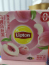 立顿（Lipton）热泡果茶白桃乌龙茶花草花果茶独立三角茶包7包12.6g 实拍图