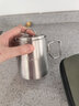 北山狼 不锈钢户外茶具便携功夫泡茶器隔热防烫旅行煮茶套装 升级版茶壶套装+3500w卡式炉 实拍图