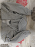 真维斯（JEANSWEST）卫衣男女连帽2025春秋款日系拉链开衫外套宽松运动外套重磅连帽衫 花灰 XL (推荐130斤-150斤左右) 实拍图