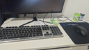 前行者（EWEADN）静音有线无线键盘鼠标套装机械手感游戏办公专用电脑笔记本蓝牙电竞键鼠耳机三件套 金属黑【蓝光】静音键盘 实拍图