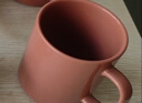无印良品（MUJI）炻瓷 马克杯 家用水杯 陶瓷杯 咖啡杯 办公室 烟熏粉  500ml 实拍图