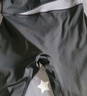徽昂瑜伽服女运动服长袖t恤紧身速干衣健身服上衣V领褶皱收腰耀黑M 实拍图