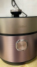 美的（Midea）【国家补贴】低脂浓香电压力锅5L低音IH 2200W智能预约112KPa可调高压锅4-6人0涂层电饭煲S5892NF 实拍图