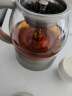 盛安长泾阳茯茶传承1368黑茶金花茯砖茶叶陕西西安特产 糯香味900g 实拍图