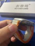 表带哥适用苹果手表表带s10表带9/8/7iwatch表带/44/45/46/49MMApple ultra2野径尼龙回环橙米M/L码 实拍图