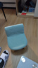 百目源凳子家用矮凳靠背小椅子客厅沙发凳实木板凳宝宝小凳子门口换鞋凳 青色【高35cm】 实拍图
