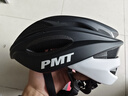 PMT M12男女休闲通勤山地公路自行车骑行头盔（亚洲版） M-12黑白 M码 实拍图