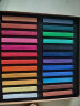 马利（Marie's） 色粉48色粉画笔套装彩绘颜料初学者专用素描色粉棒彩色粉笔画黑板报美术用品工具 24色+色粉绘画纸50张 实拍图