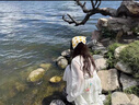 西儿温柔风白月光连衣裙仙女超仙高级感法式气质清纯白色长袖裙子 连衣裙 L 实拍图