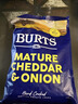 啵尔滋（BURTS）薯片 干酪洋葱味 150克/袋 英国进口网红红办公室休闲零食手工制 实拍图