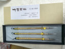 善琏湖笔 狼毫毛笔套装文房四宝套装高档毛笔礼盒套装楷书行草写意工笔国画 兰竹大中小（狼毫毛笔三支装） 实拍图