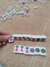 望京扑克（Wangjing Poker）麻将牌26mm迷你麻将袖珍旅行宿舍手搓小号麻将便携式144张带桌布 实拍图