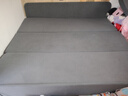 卡诗艺可折叠沙发床两用多功能小户型家用现代简约客厅坐卧一体布艺沙发 外径2.5米（带储物） 高密度海绵版【科技绒布】 实拍图
