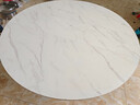 马特维餐桌折叠圆桌4-6人家用8-10人可移动饭桌大圆桌小户型带转盘桌子 1.8米大理石纹+转盘【12-14人】 实拍图