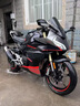 二手新款春风450SRS单摇臂双缸水冷摩托车得吃男女仿赛跑车可上牌 双摇臂灰色 实拍图