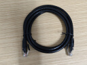 山泽 六类网线 千兆高速宽带线 CAT6类家用电脑路由器5g网络工程监控线8芯成品跳线2.5g黑色2米 WD6020 实拍图