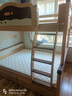林氏家居小户型上下铺双层床实木床,LH161床+抽屉+上下床垫,1.5M*1.9M 实拍图