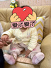 戴维贝拉（DAVE＆BELLA）女童加绒裤子宝宝束脚裤保暖儿童裤子休闲小童长裤秋冬新款童裤 奶咖色【现货】 90 cm（建议身高80-90cm） 实拍图