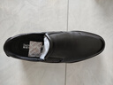 金利来男鞋商务皮鞋轻盈便捷线下同款鹿皮乐福鞋G202230314AAA黑色37 实拍图