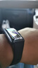 CangHua 适用华为手环6/6Pro表带NFC版可替换硅胶腕带huawei band6/6Pro荣耀手环6/7代运动手环配件 黑色 实拍图