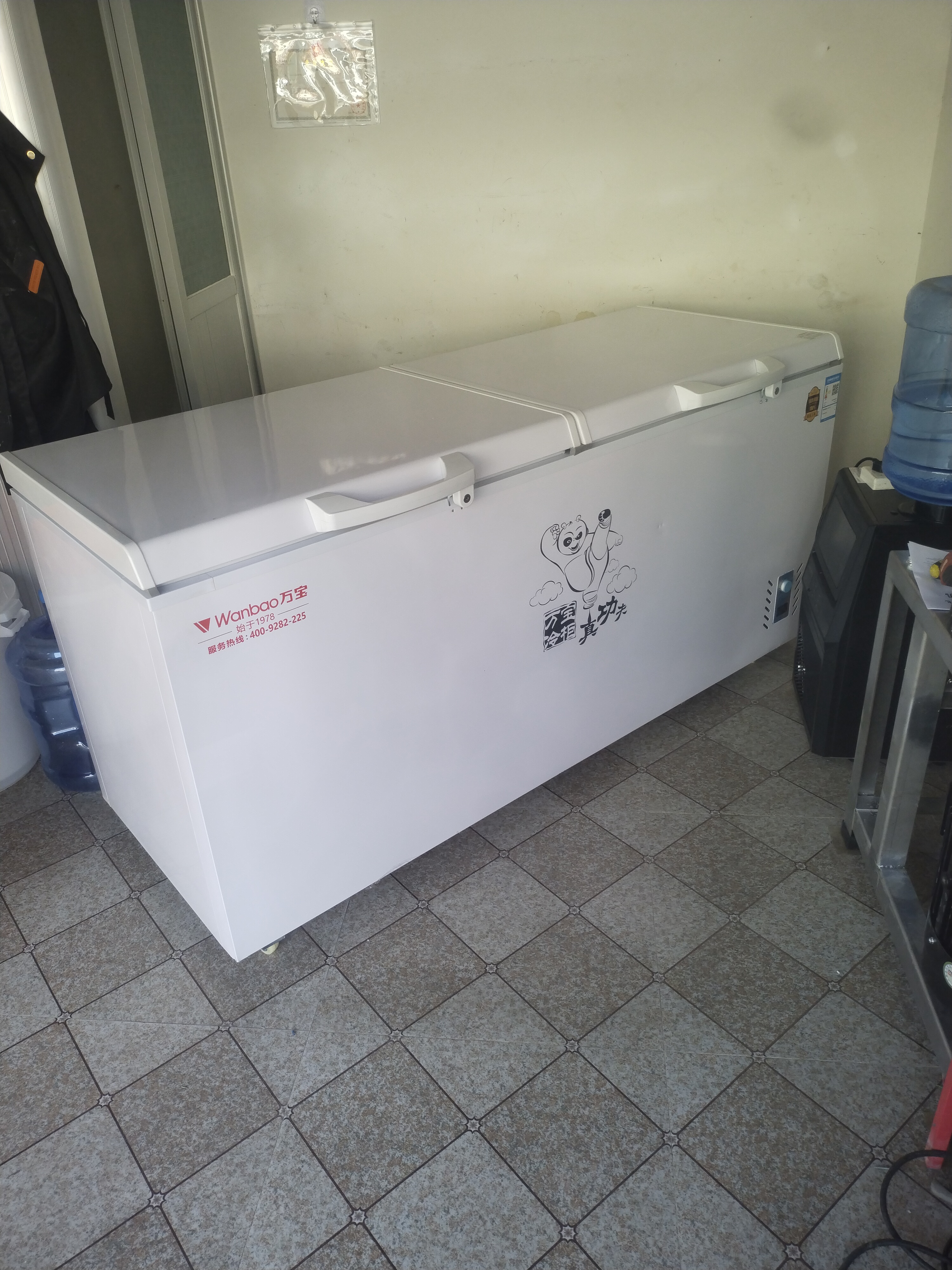 万宝【送货上门】冰柜商用冷藏冷冻两用 冰柜大容量节能冷柜 冷冻柜冷藏柜 双温冰柜 雪糕柜卧式冰柜 1.75米*0.72米【493升单温款】铜管 实拍图