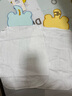 尼多熊吸汗巾儿童纯棉纱布幼儿园隔汗巾男女宝宝垫背汗巾 小虎+恐龙 实拍图