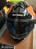 睿觅（RYMIC）摩托车头盔全盔3C认证专业机车骑行头盔跑盔男女977橙灰飞刃3XL 实拍图