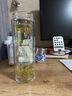 希诺双层玻璃杯抗菌隔热高档车载水杯男2025新款钛杯泡茶杯子XN-9103K 实拍图