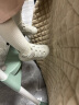 G.DUCK KIDS小黄鸭夏季男女宝宝凉鞋婴幼儿包头防撞软底学步鞋0-1-2岁防滑 白色 24码内长14厘米 实拍图