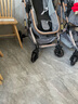 逗逗熊双胞胎婴儿手推车轻便折叠可坐可躺二胎儿童双人宝宝婴儿推车 灰色【可拆分合并+减震PU四轮】 实拍图