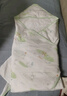 全棉时代新生婴儿春夏纯棉包被产房襁褓被子包单巾四季睡袋 【春夏款】卡斯帕风车 90cm 实拍图