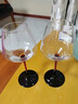 青苹果红酒杯两只 红领结黑底勃艮第水晶玻璃葡萄酒高脚杯 460ML 实拍图