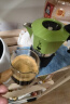 比乐蒂（Bialetti）摩卡壶 手冲咖啡壶意大利双阀特浓户外便携 绿色2杯份 实拍图