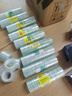 得力（deli） 811 文具胶带座胶带架胶纸台胶布机胶纸机小号透明胶带切割器大号 灰色胶带座+16卷18mm胶带 实拍图
