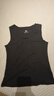 恒源祥100%纯棉背心女士外穿夏薄款无袖内搭打底衫 黑色【宽肩款】 XL 实拍图