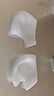 家の物语（KATEI STORY）日本硅胶脚后跟保护套防干裂护脚套防磨脚神器防脚裂足裂足跟保湿 脚后跟保护套【3包6片】 实拍图
