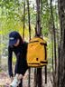BAGSMART双肩包随行仓背包男士旅行出差通勤商务大容量多功能电脑包书包女 琥珀黄（标准版 适合1-3天差旅） 实拍图