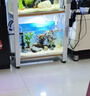 YEE鱼缸金晶超白金鱼裸缸8060家用客厅桌面小草缸龟缸玻璃生态溪流缸 35*20*22*5mm超白玻璃裸缸 实拍图